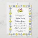 Search for yellow rehearsal dinner invitations Italian