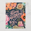 Search for orange flower happy birthday postcards Beautiful