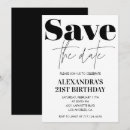 Search for 21 white birthday invitations Twenty one
