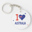 Search for i love australia key rings Australian flag