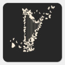 Search for harps stickers Harpist