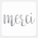 Search for silver thank you stickers Foil