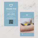 Search for repeat business cards Blue