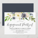 Search for watercolor flowers engagement party invitations Blush