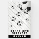 Search for soccer birthday banners Kids