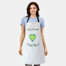 Search for green heart aprons Birthday