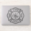 Search for fireman logo stickers Volunteer