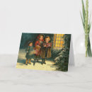 Search for caroler christmas cards Vintage