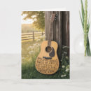 Search for country music birthday cards Acoustic guitar