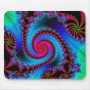 Search for fractal spiral mousepads Psychedelic