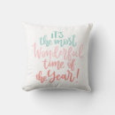 Search for new year throw cushions Typography