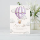 Search for bear invitations Hot air balloon