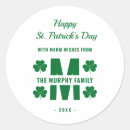 Search for family day stickers Shamrock