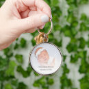 Search for birth announcement key rings Simple