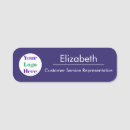 Search for dark blue name tags Your logo here