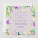 Search for purple border wedding invitations Violet