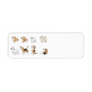 Search for dog walker return address labels Treeing walker coonhound