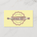 Search for recipe business cards Baking