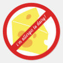 Search for dairy allergy alert stickers Milk