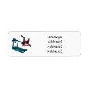 Search for fitness return address labels Gym