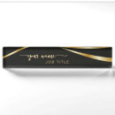 Search for luxury name plates Metallic