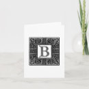 Search for letter b note cards Monograms