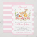 Search for fox baby girl shower invitations Deer