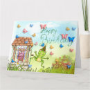 Search for frog birthday cards Playful