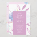 Search for watercolor floral baby shower invitations Gender neutral