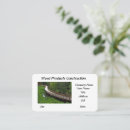 Search for deck business cards Wood