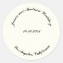 Search for ivory wedding stickers Date
