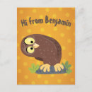 Search for funny owl postcards Cute