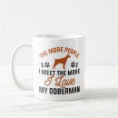 Search for dobermann mugs Funny