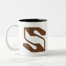 Search for monogram letter s mugs Typography