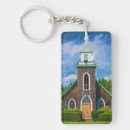 Search for church window key rings Catholic