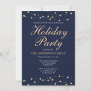 Search for string lights seasonal invitations Blue