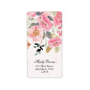 Search for bridal return address labels Wildflower