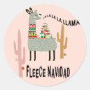 Search for fleece stickers Llama
