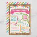 Search for scavenger hunt invitations Detective