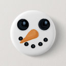 Search for smiling snowman badges Black