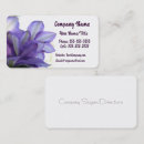 Search for petal business cards Purple