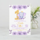 Search for purple elephant invitations Cute