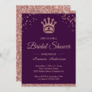 Search for princess bridal shower invitations Crown