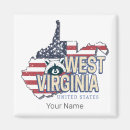 Search for west virginia magnets Map