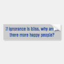 Search for ignoring bumper stickers Bliss