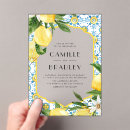Search for mediterranean wedding invitations Lemon