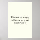 Search for winning posters Lose