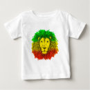 Search for rasta baby shirts Lion