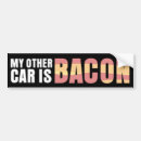 Search for bacon bumper stickers Heart