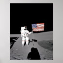 Search for moon landing posters Flag